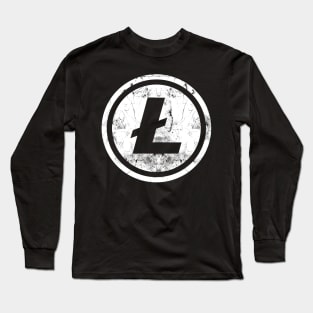 Litecoin Symbol  Altcoin Cryptocurrency Mining computer t-shirts Long Sleeve T-Shirt